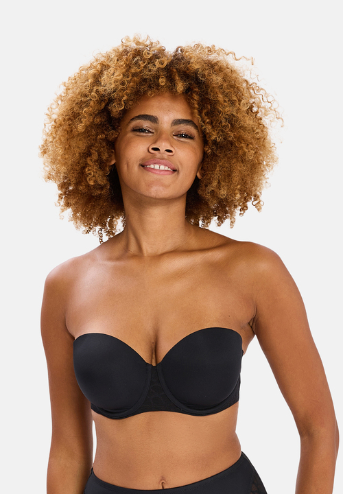 Bandeau Bra Wired Molded Foam Cup