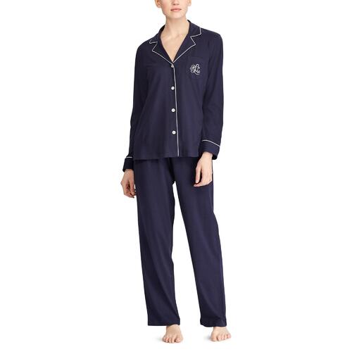 L/S Classic Notch Collar Pajama Set