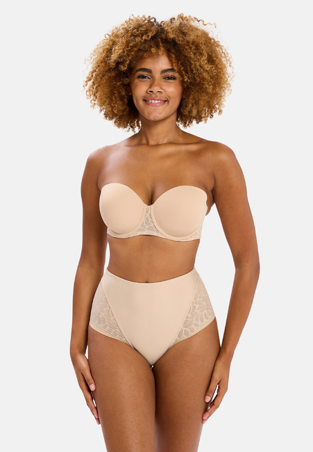 Bandeau Bra Wired Molded Foam Cup